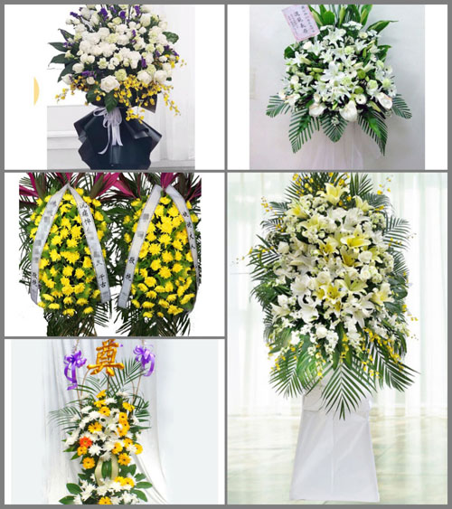 海南海口市龙华区龙泉镇富伟村白事花篮预定